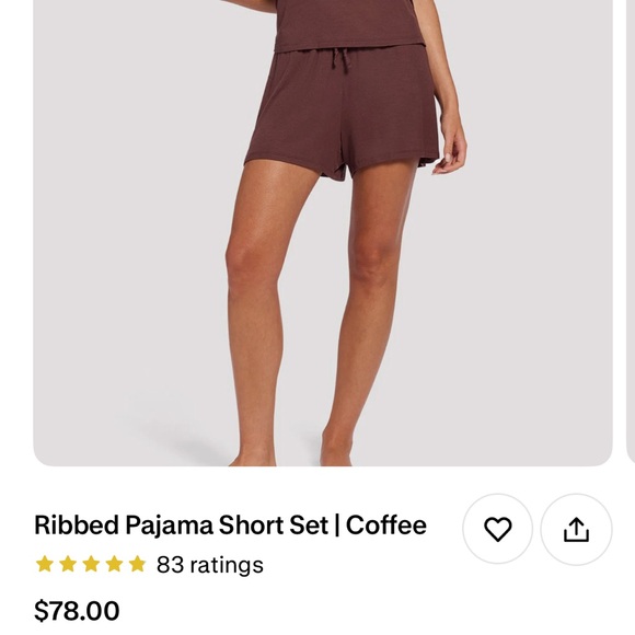 Nuuds Ribbed PJ Set - Picture 5 of 5